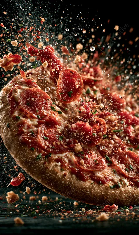 Explosive Gourmet Food Ads