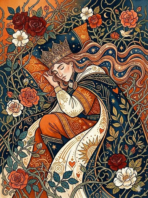Fairytale Gouache Storybook Characters