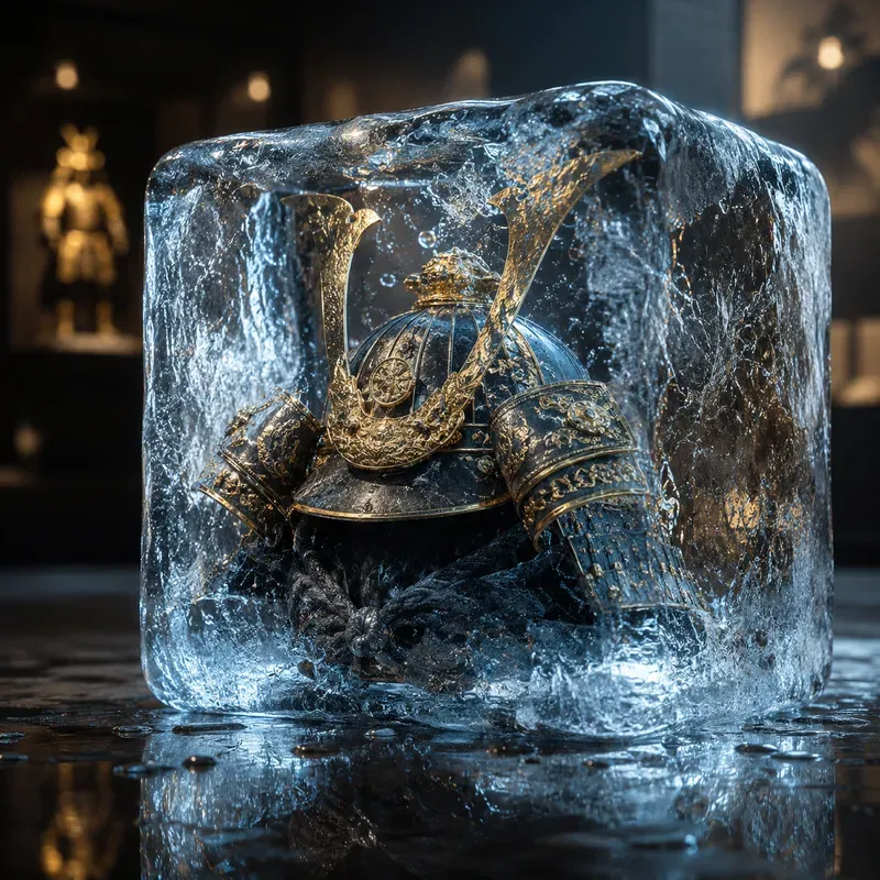 Frozen Wonders Hyperrealistic Objects