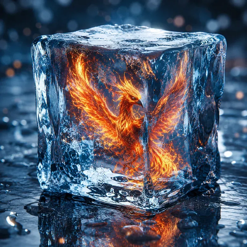 Frozen Wonders Hyperrealistic Objects
