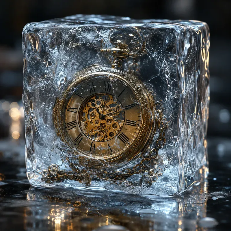 Frozen Wonders Hyperrealistic Objects