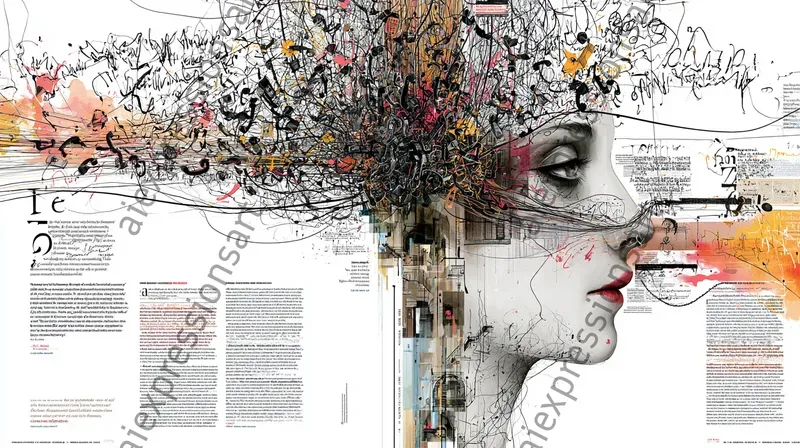 Avant Garde Editorial Article Headers
