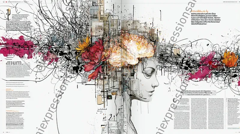 Avant Garde Editorial Article Headers
