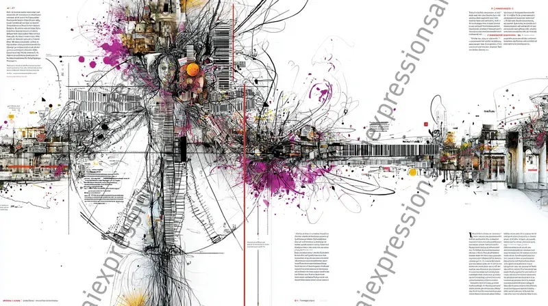 Avant Garde Editorial Article Headers