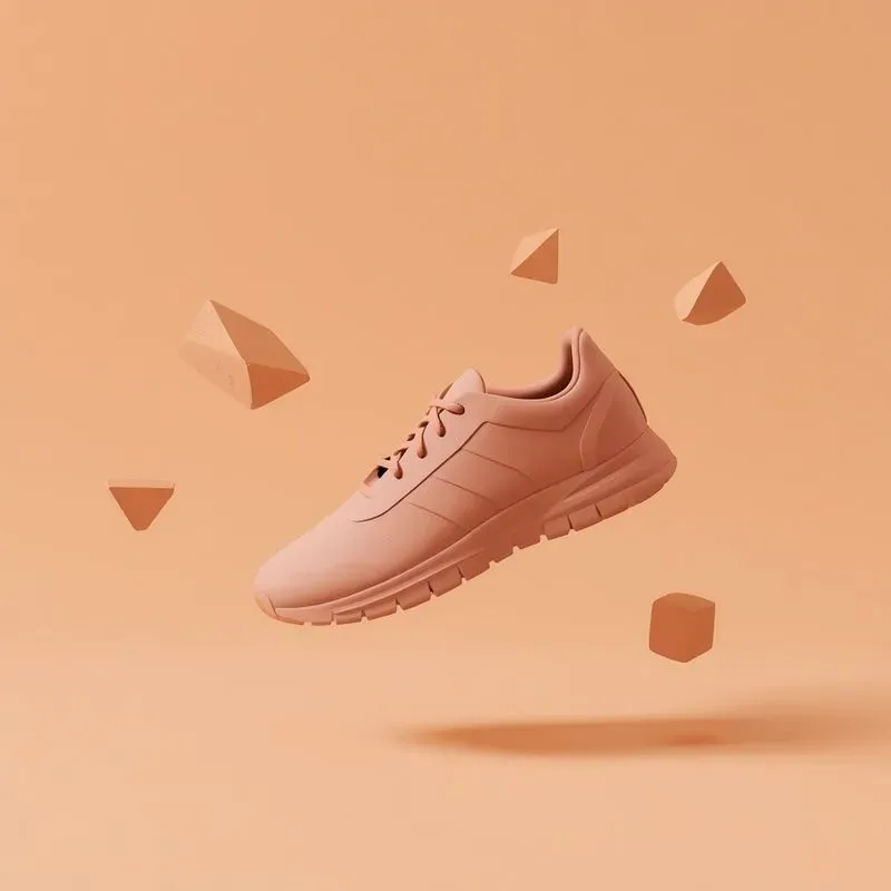 3D Minimalist Clay Sports Icons