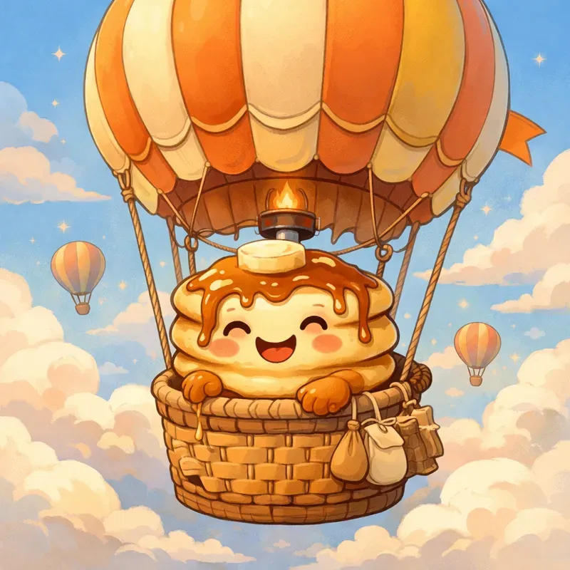 Funny Food Characters On Rides