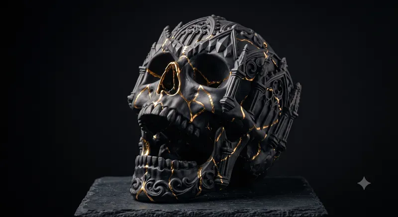 Kintsugi Ceramic Sculptures