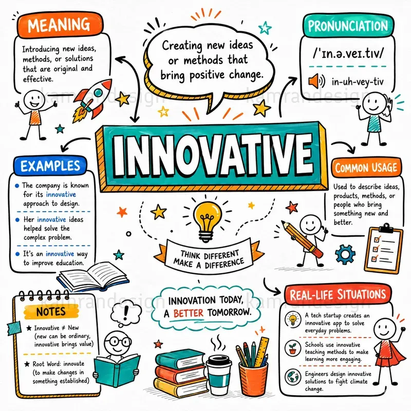 Educational Vocabulary Infographics