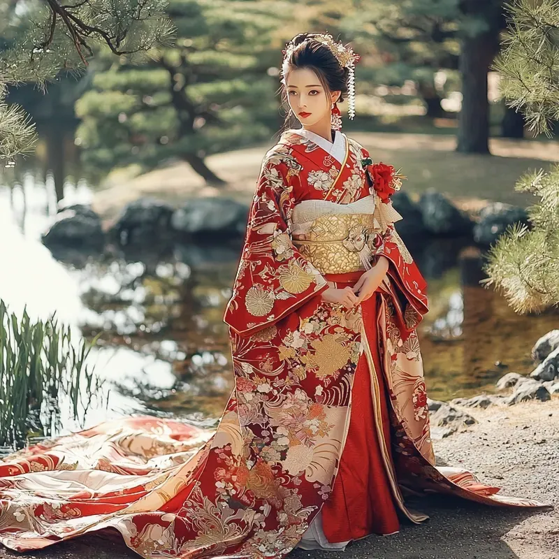 Japanese Beautiful Kimono Designs