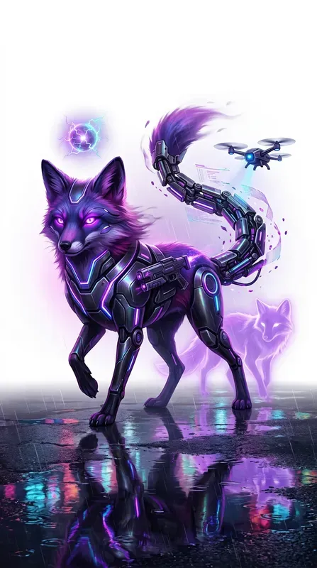 Cyberpunk Fantasy Beasts