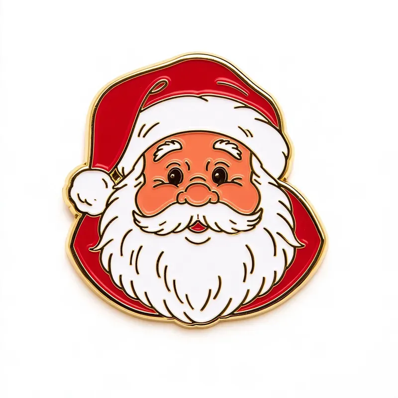 Enamel Pin Christmas Stickers