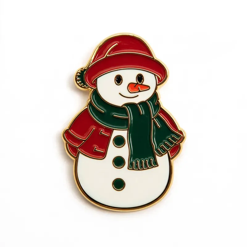 Enamel Pin Christmas Stickers