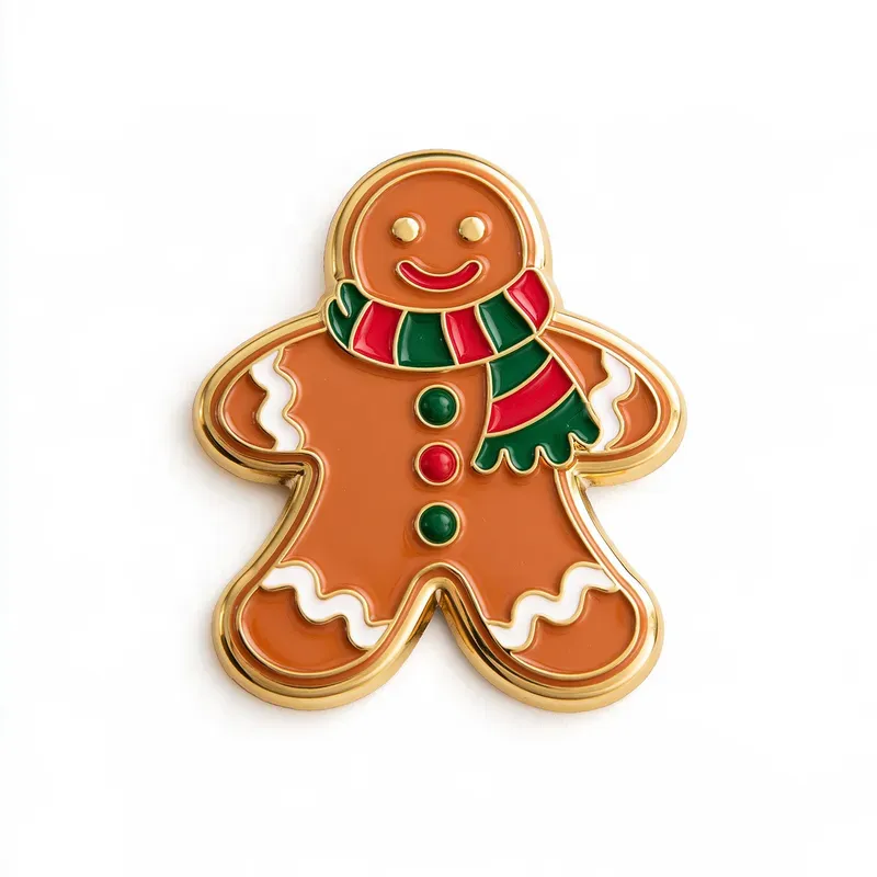 Enamel Pin Christmas Stickers