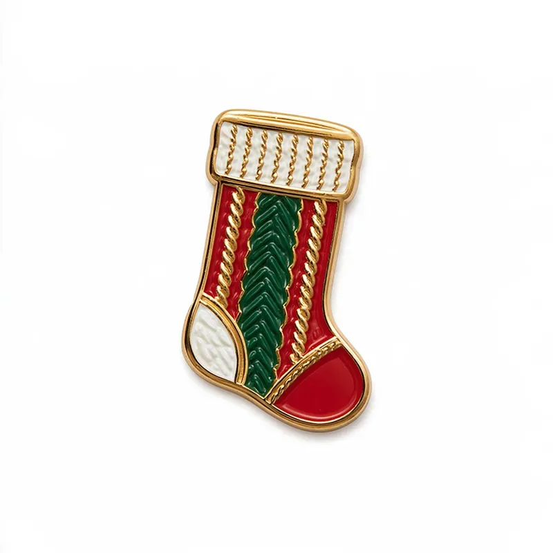 Enamel Pin Christmas Stickers