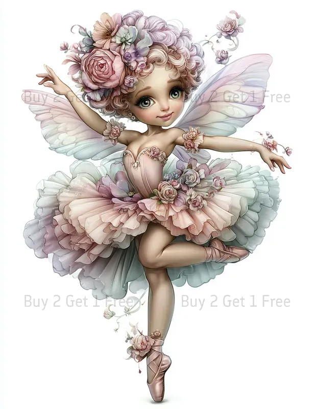 Sweet Ballerina Clipart