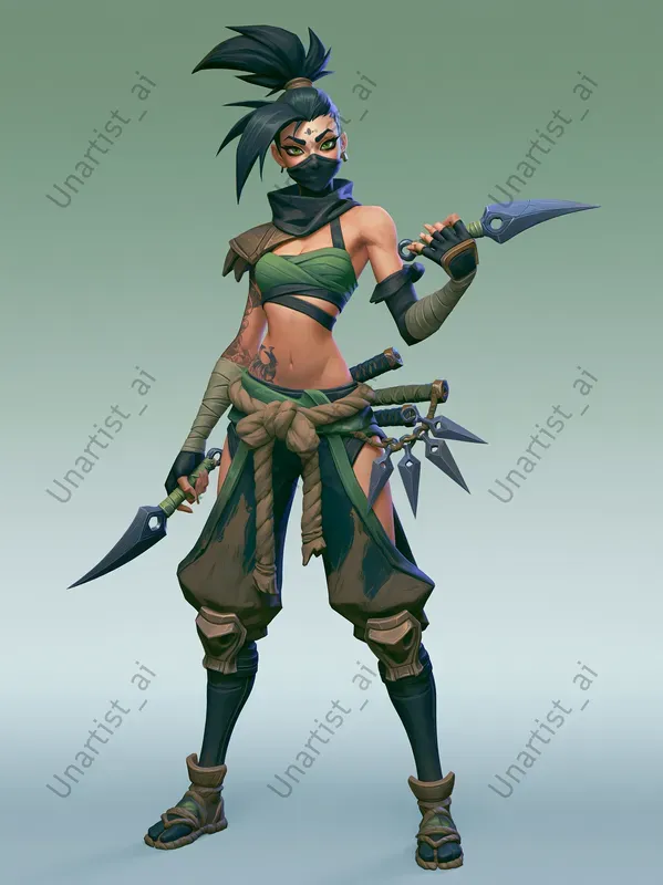 League Of Legends Painterly 3D Characters