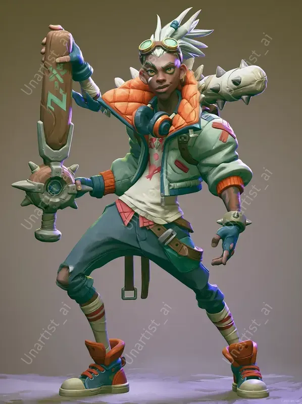 League Of Legends Painterly 3D Characters