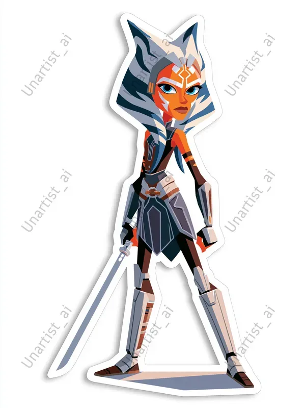 Star Wars Bold Sticker Art