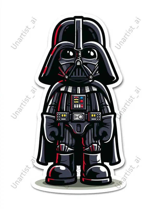 Star Wars Bold Sticker Art