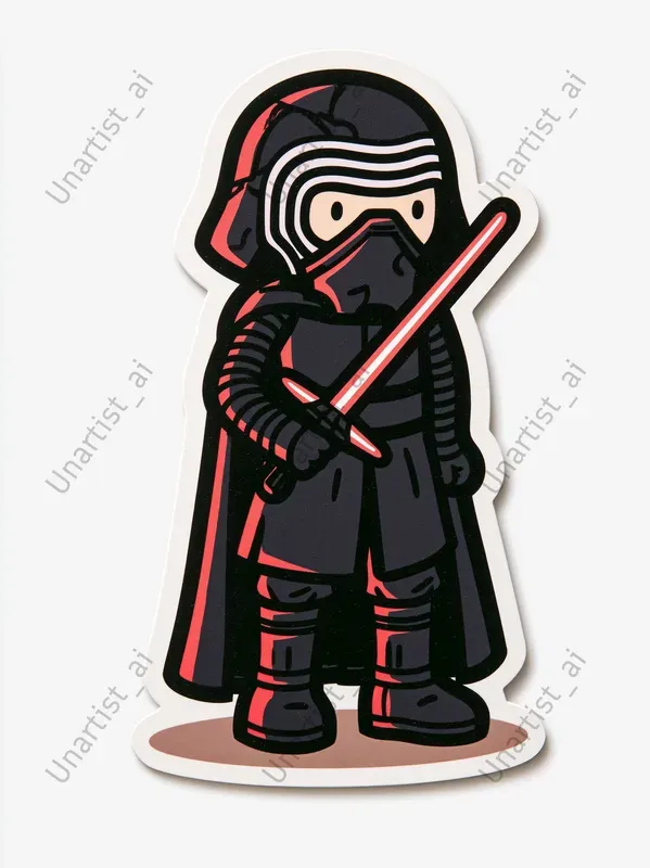 Star Wars Bold Sticker Art