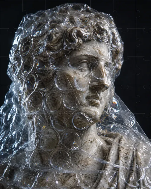 Bubble Wrap Texture Photography