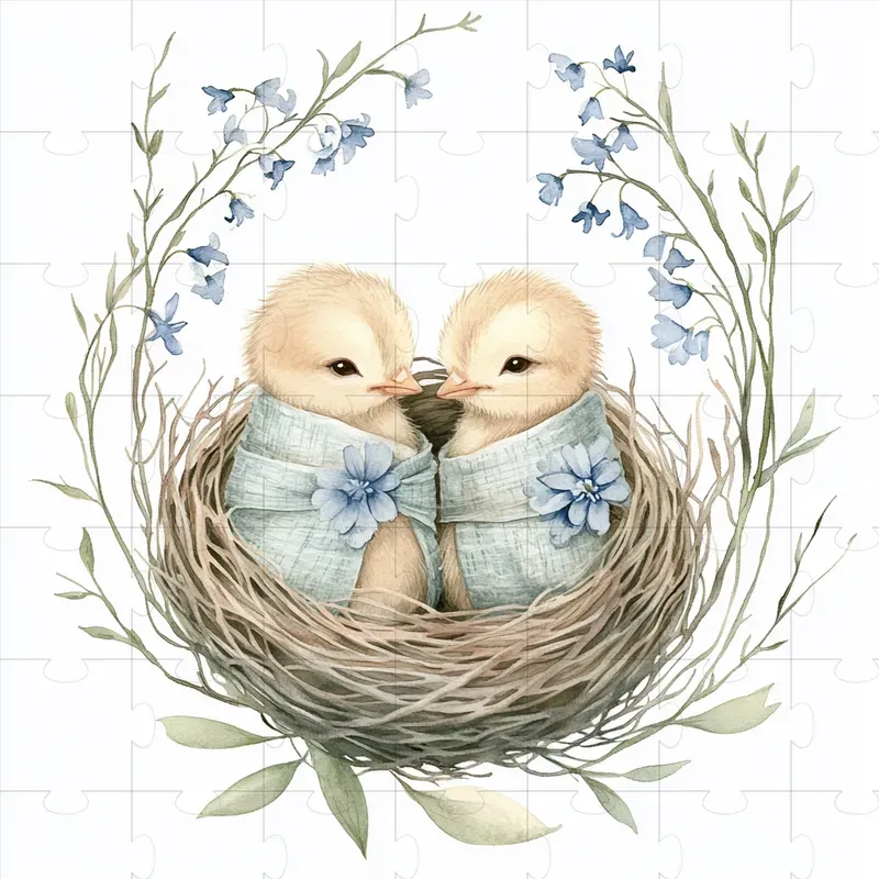 Bluebell Dreams Watercolor Cliparts