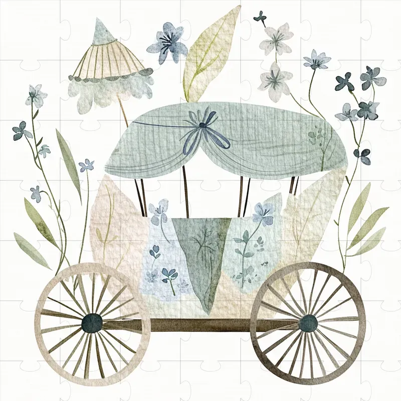 Bluebell Dreams Watercolor Cliparts