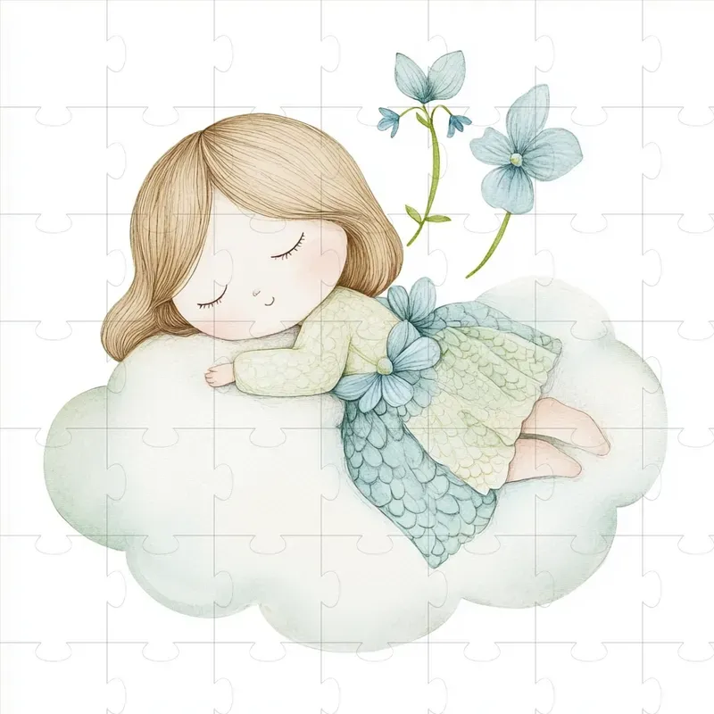 Bluebell Dreams Watercolor Cliparts