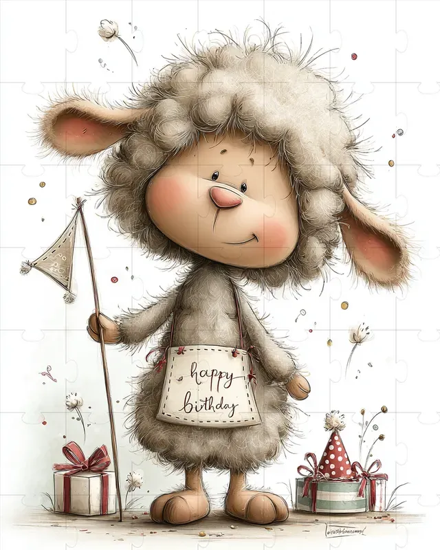 Playful Birthday Animals Minimal Packs