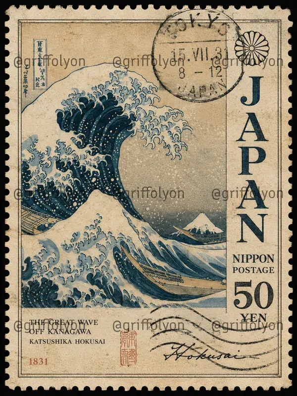 Vintage Poster Stamp Generator