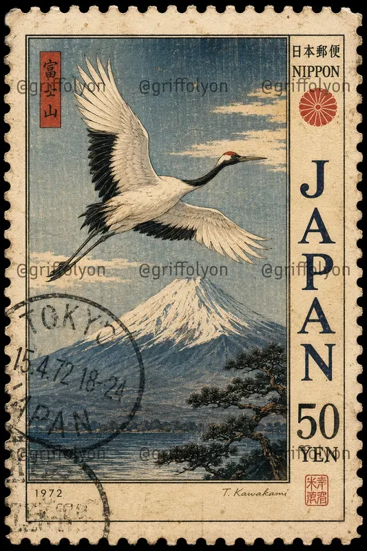 Vintage Poster Stamp Generator