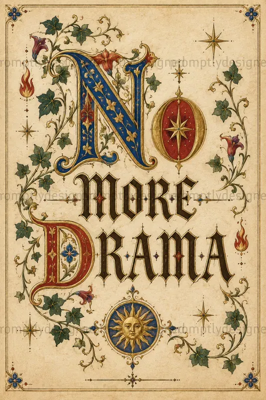 Antique Bookplate Wall Art