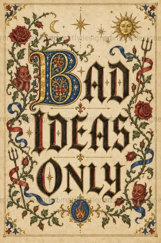 Antique Bookplate Wall Art