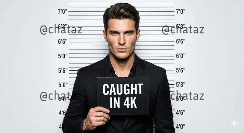 Photorealistic Fashion Mugshot Portraits