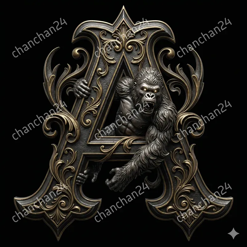 3D Dark Fantasy Heraldic Crests