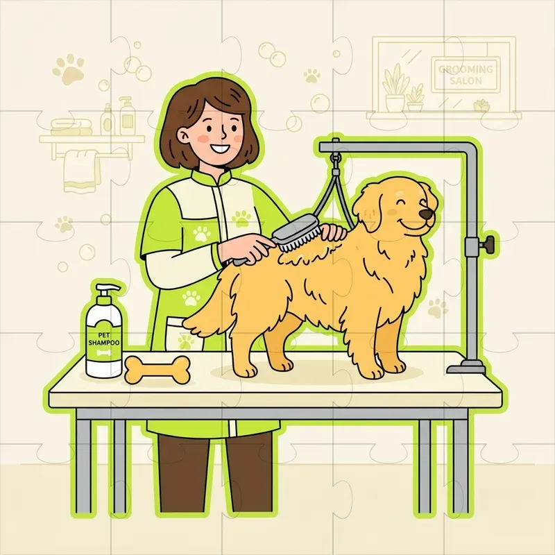 Green Outline Vector Art