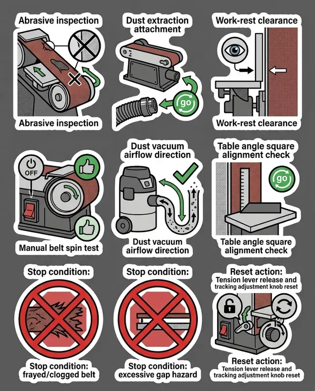 Tool Safety Sequence Stickers