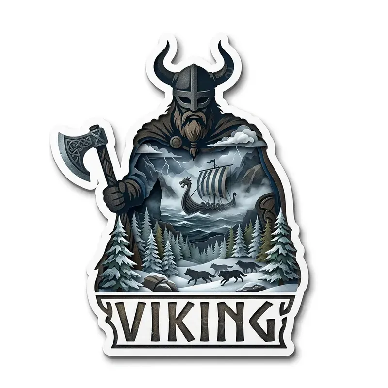 Dark Silhouette Stickers