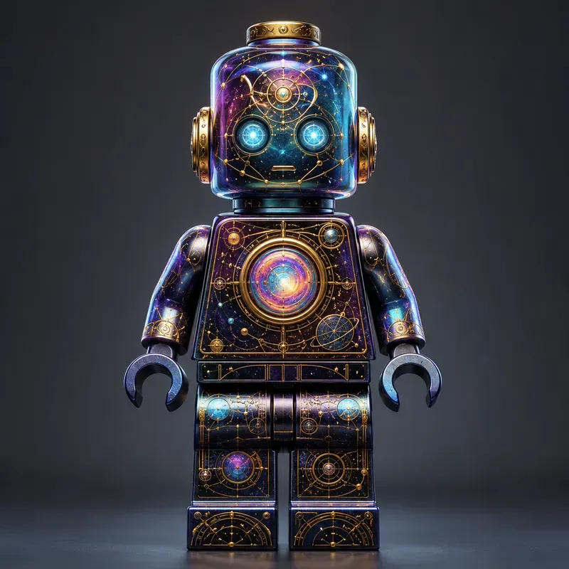 Cosmic Archivist Lego Droid Figure Sets