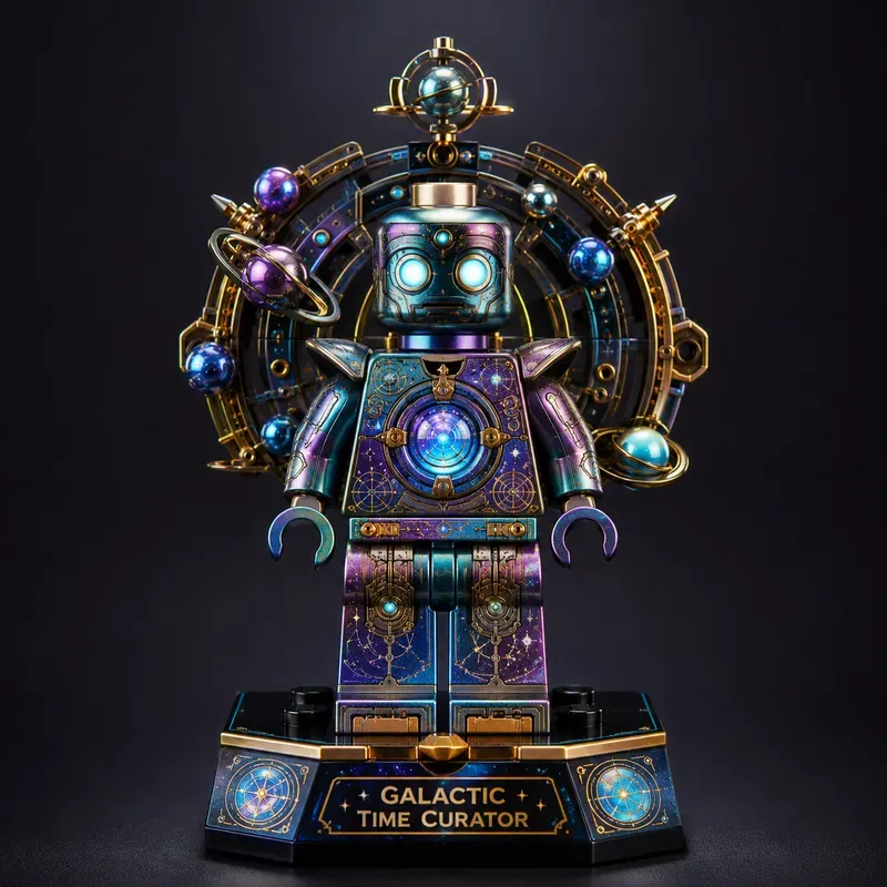 Cosmic Archivist Lego Droid Figure Sets