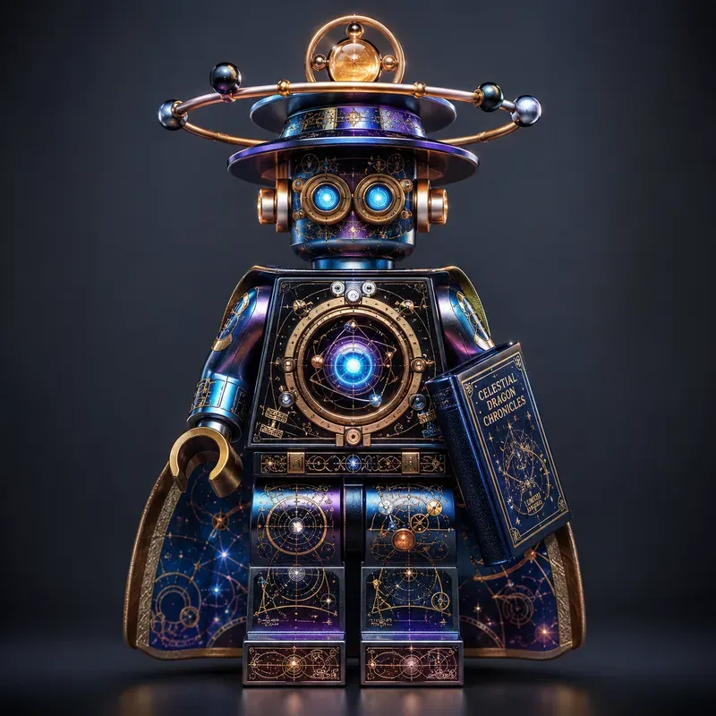 Cosmic Archivist Lego Droid Figure Sets
