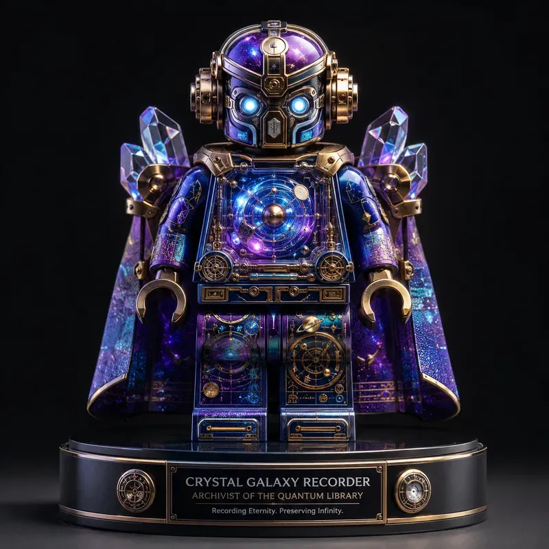 Cosmic Archivist Lego Droid Figure Sets
