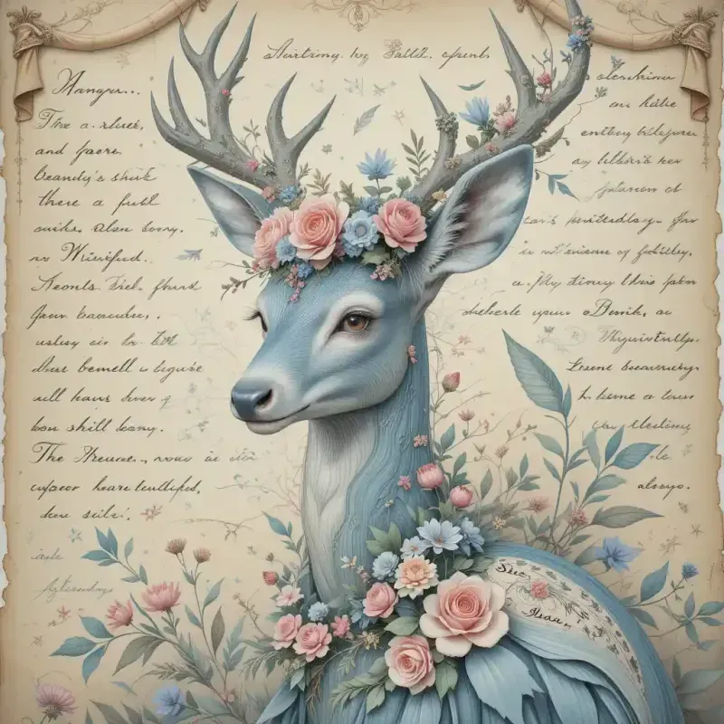Whimsical Storybook Animal Portraits