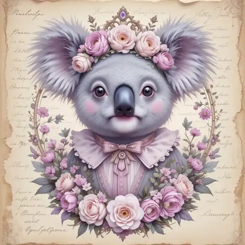 Whimsical Storybook Animal Portraits