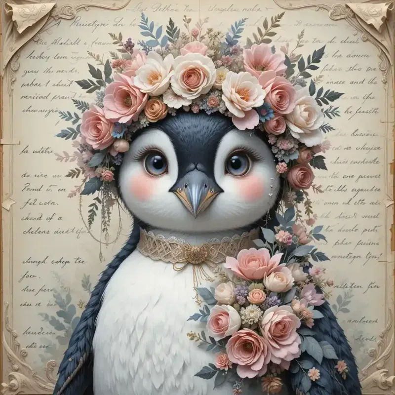 Whimsical Storybook Animal Portraits