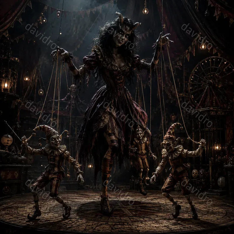 Haunted Circus Clowns