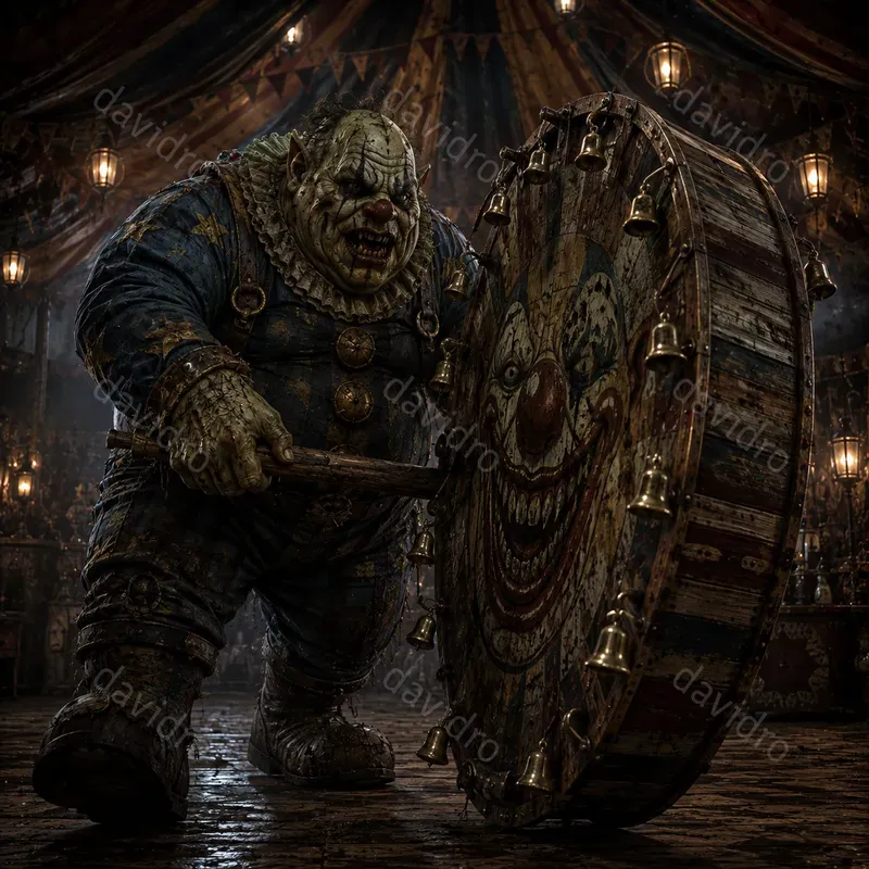 Haunted Circus Clowns