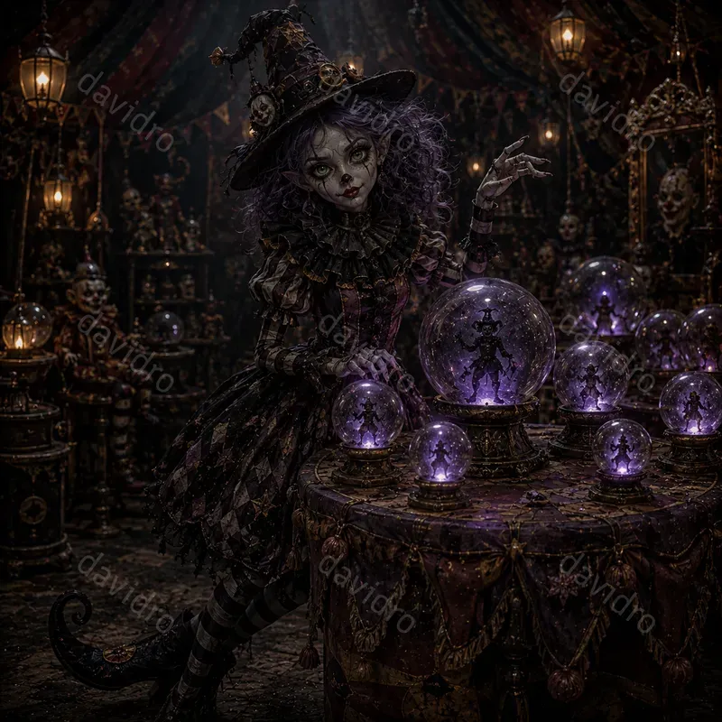 Haunted Circus Clowns