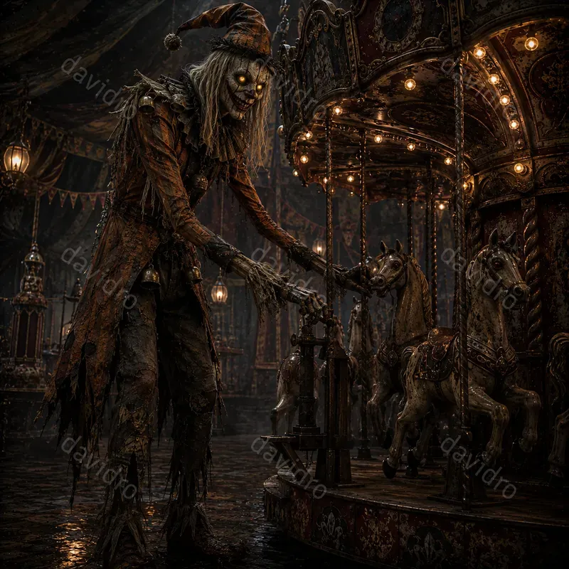 Haunted Circus Clowns