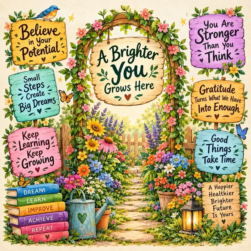 Whimsical Growth Mindset Art